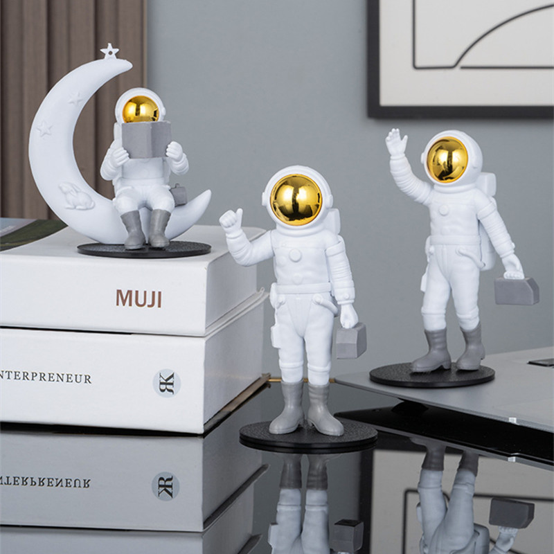 Astronaut Figures Figurines Ta - Kids Education Table บทวิจารณ์และราคา