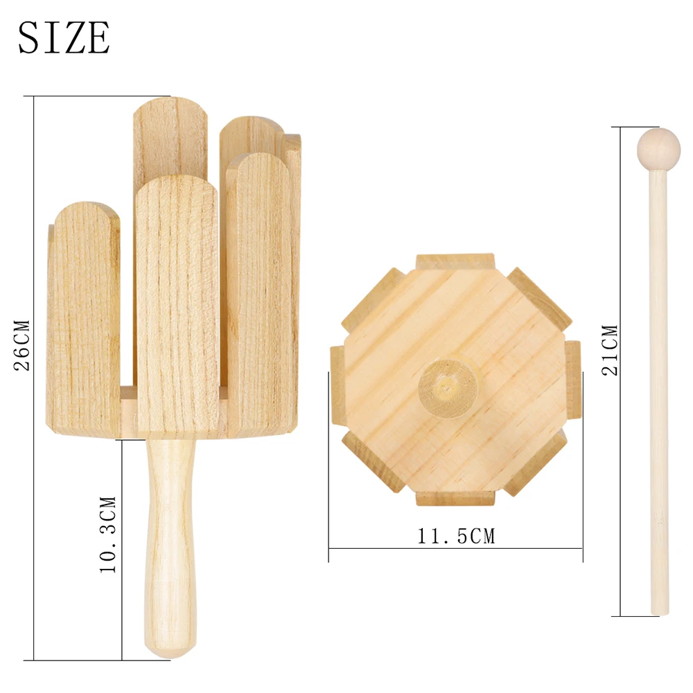 Orff  Wooden Eight-Tone Multi- - Kids Education Youtube บทวิจารณ์และราคา