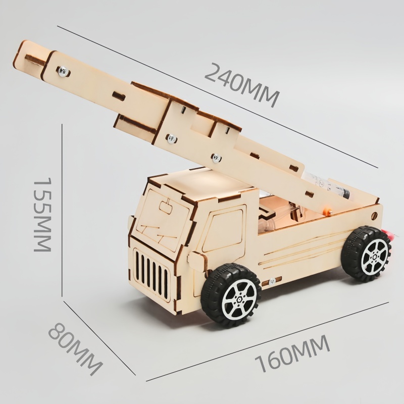 DIY Wood Ladder Fire Truck Mod - Kids Education Yes บทวิจารณ์และราคา