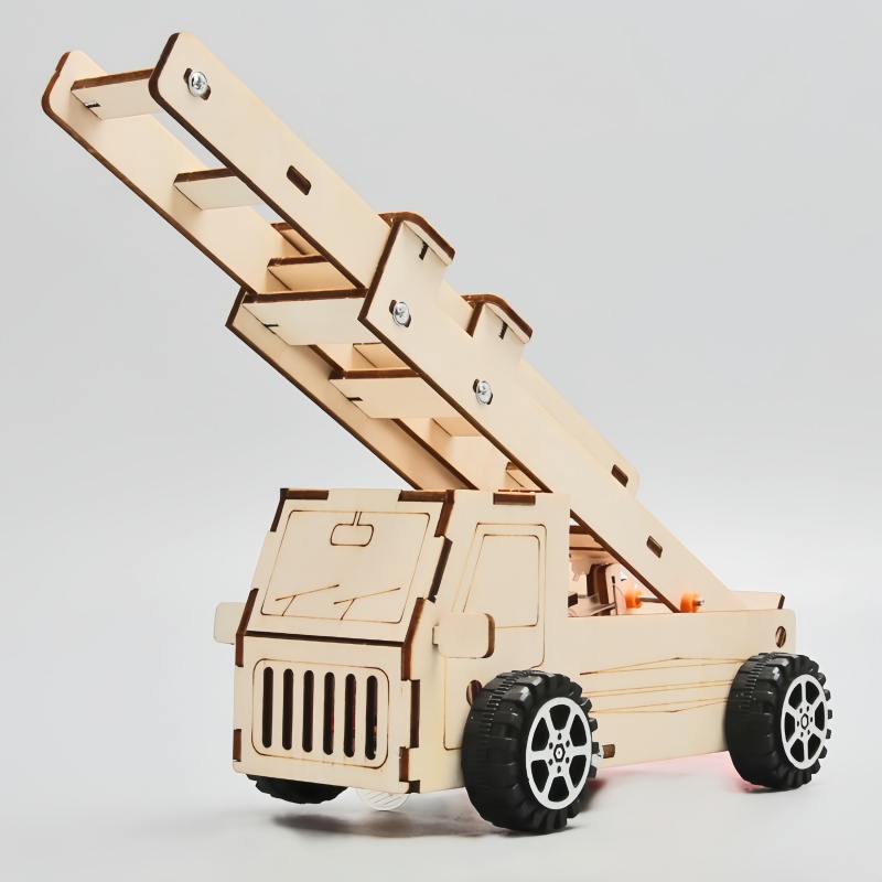 DIY Wood Ladder Fire Truck Mod - Kids Education Yes บทวิจารณ์และราคา