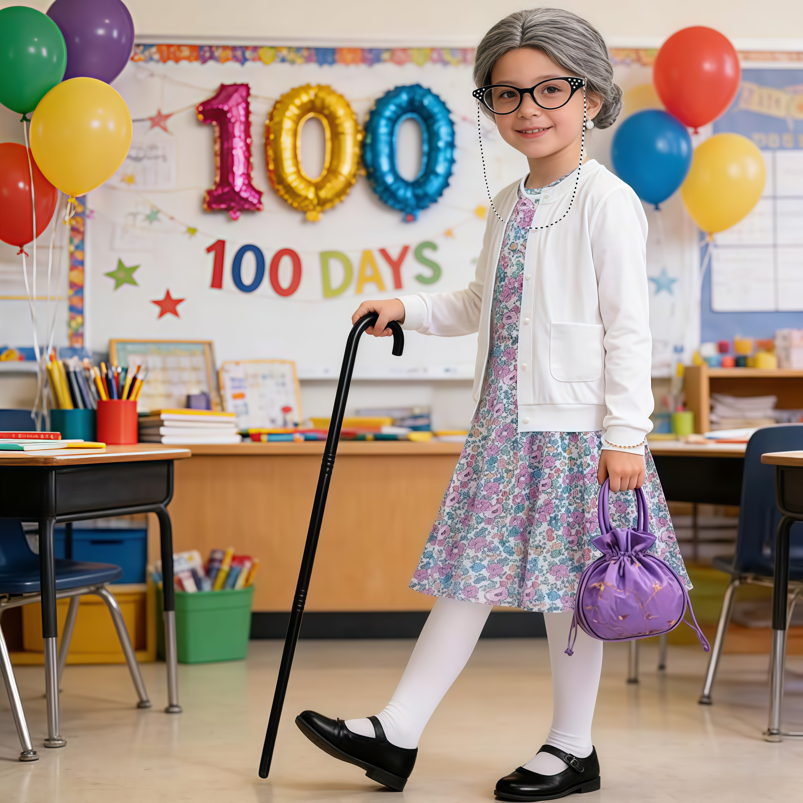 100 Days of School Theme Perfo - Kids Education School บทวิจารณ์และราคา