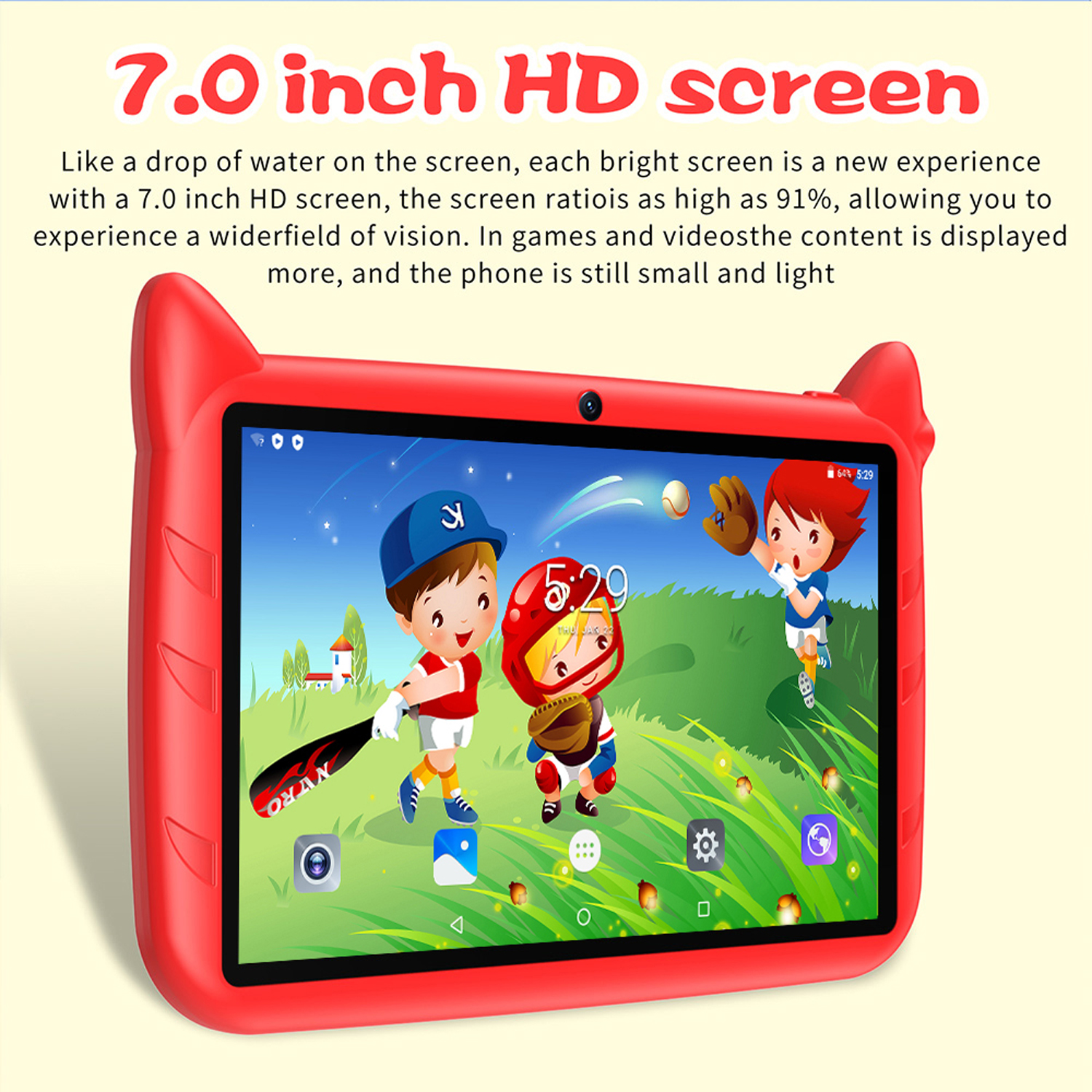 New Kids 7-inch Tablet Android - Kids Education Tablet บทวิจารณ์และราคา