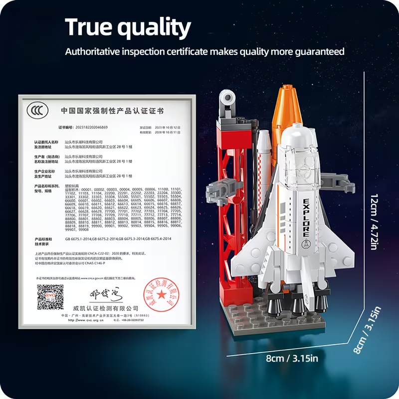 Rocket Launch Building Blocks  - Kids Education Room บทวิจารณ์และราคา