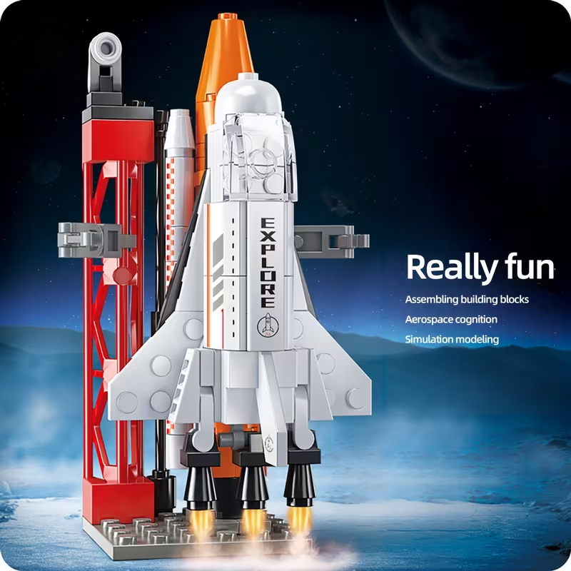 Rocket Launch Building Blocks  - Kids Education Room บทวิจารณ์และราคา