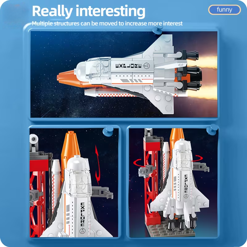 Rocket Launch Building Blocks  - Kids Education Room บทวิจารณ์และราคา