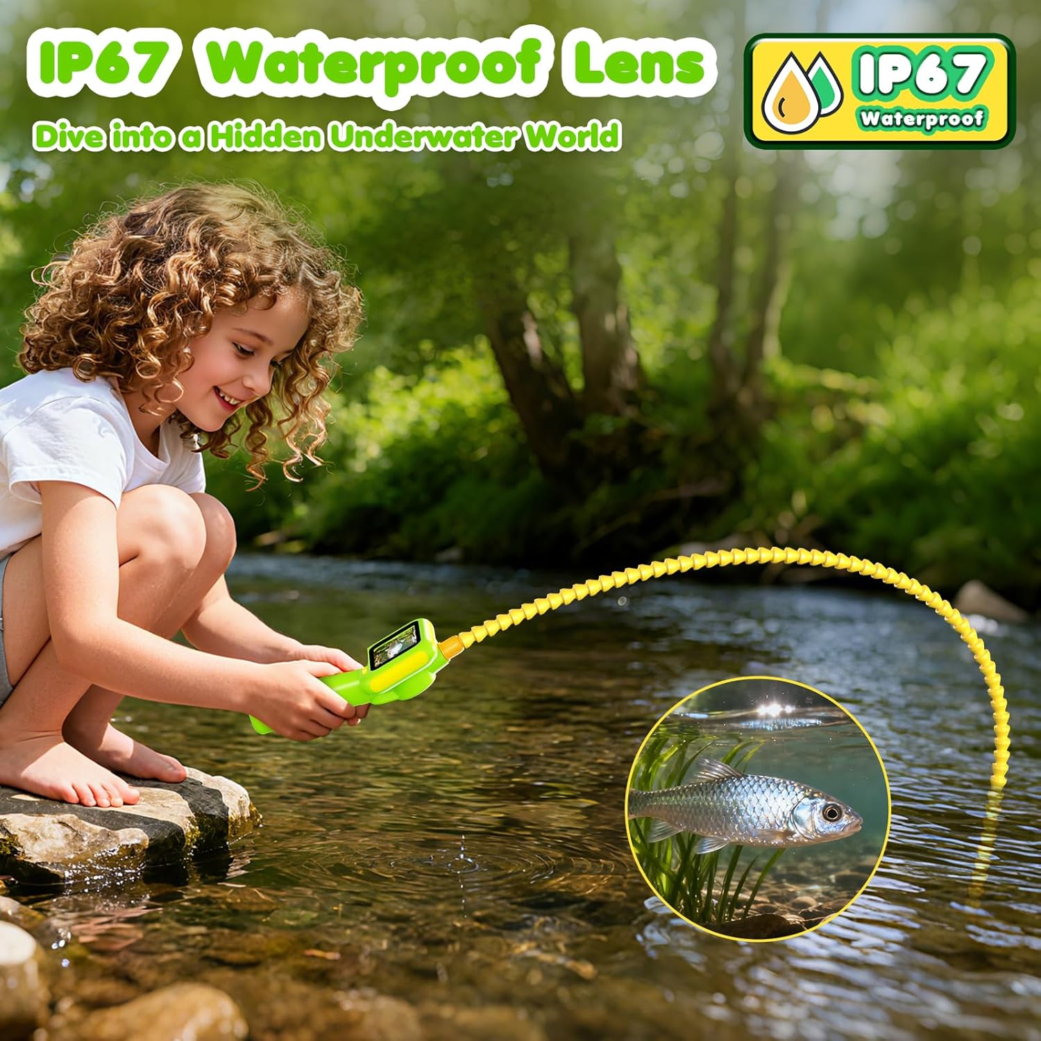 Endoscope for Kids, Borescope  - Kids Education Yes บทวิจารณ์และราคา