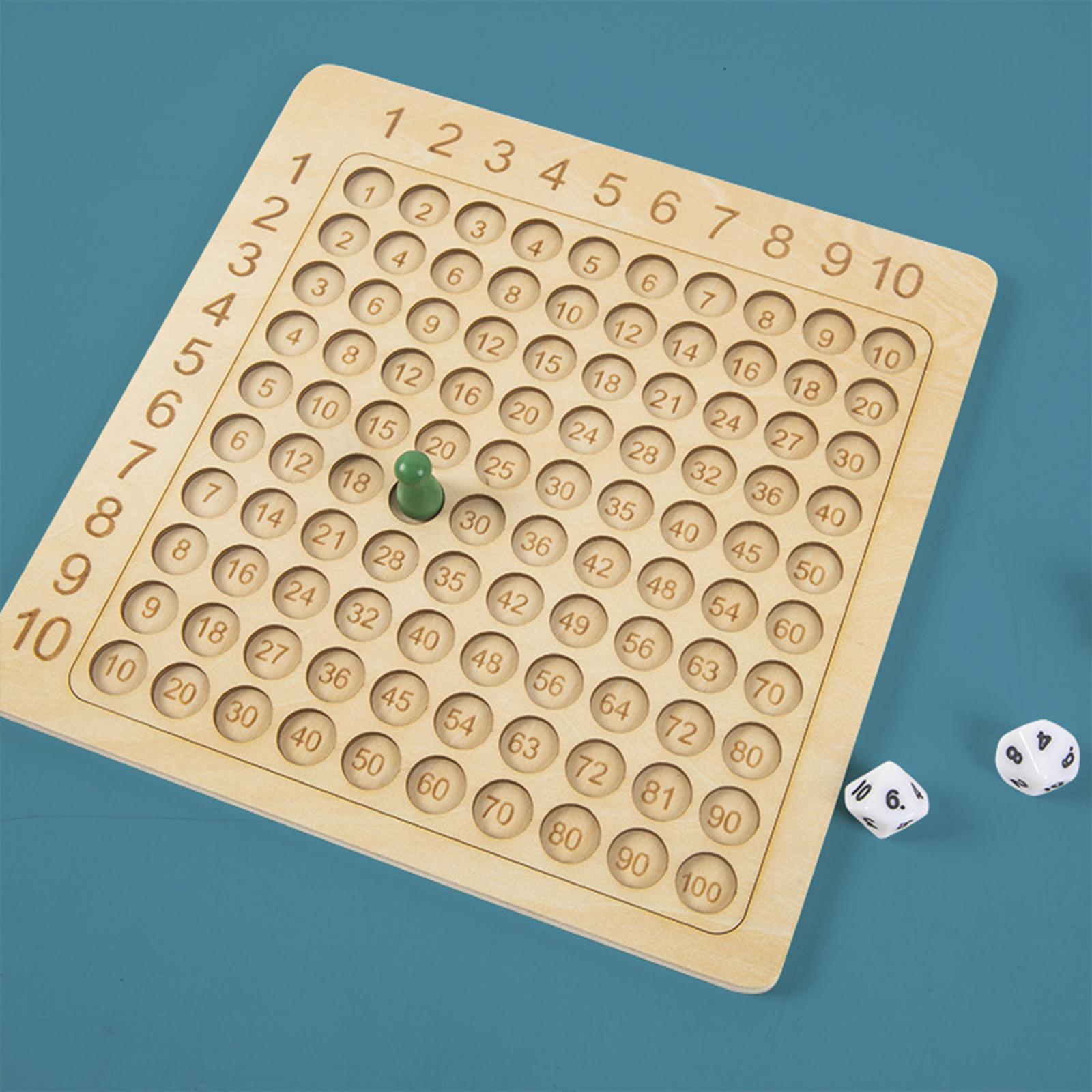 Educational Wooden Multiplicat - Kids Education Table บทวิจารณ์และราคา