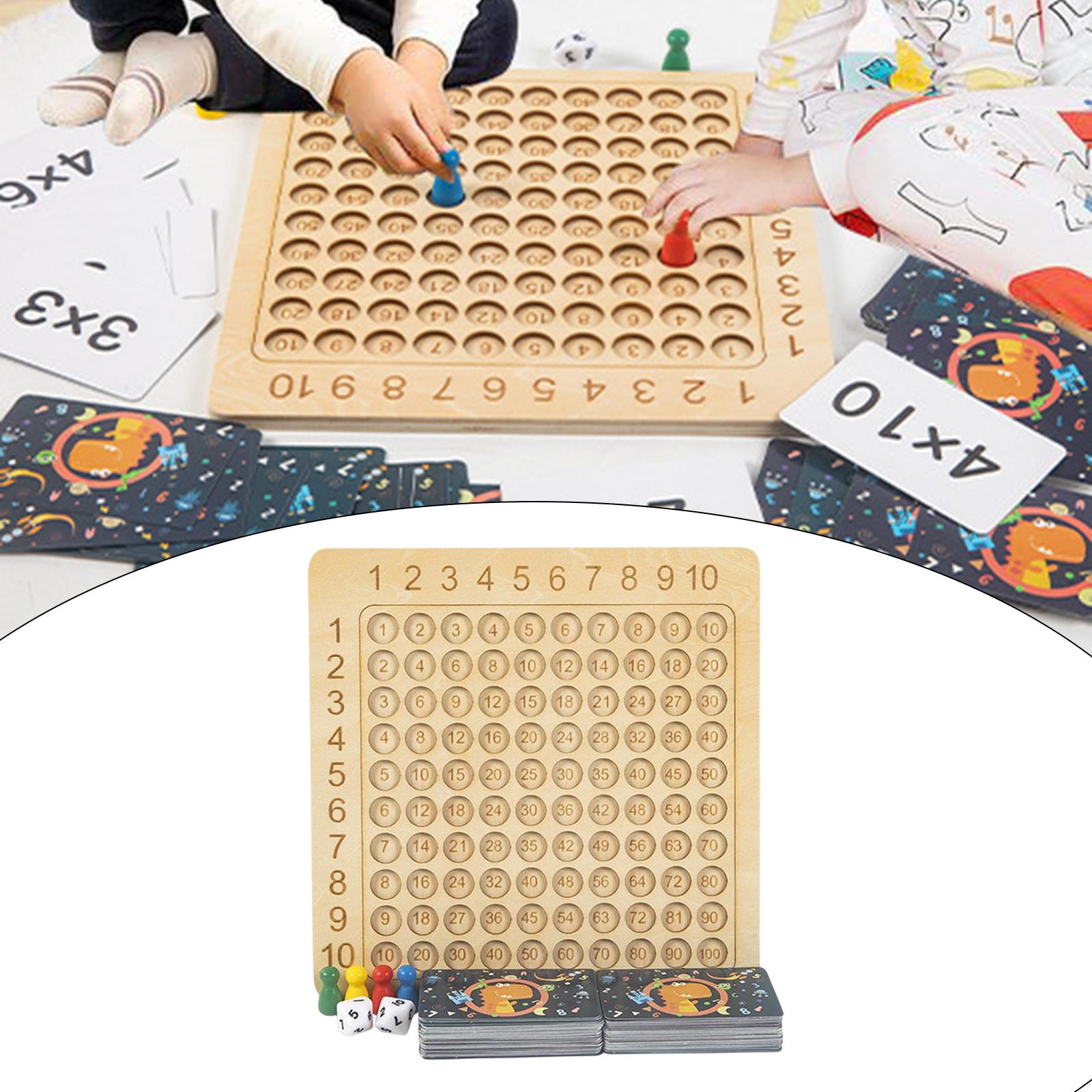 Educational Wooden Multiplicat - Kids Education Table บทวิจารณ์และราคา