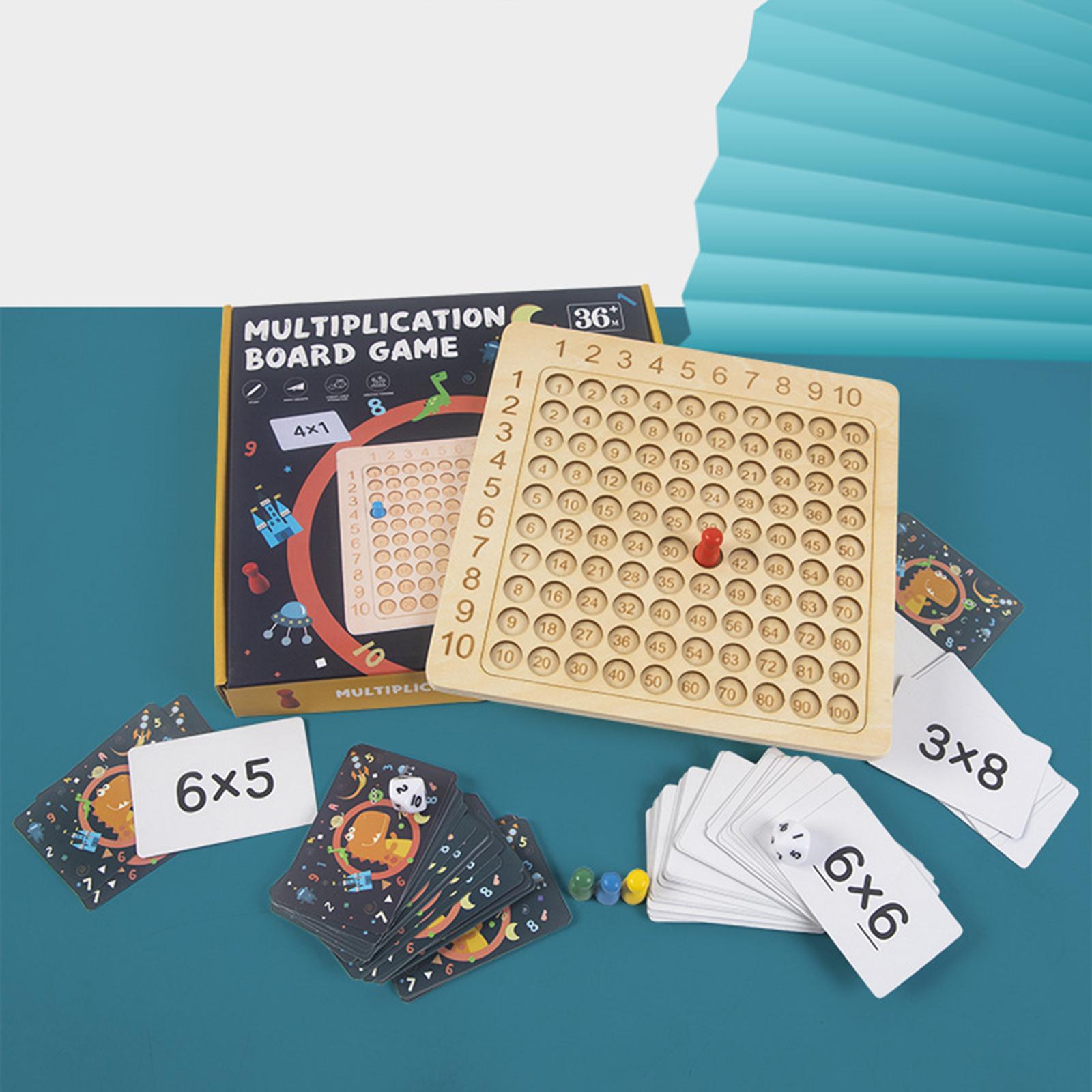 Educational Wooden Multiplicat - Kids Education Table บทวิจารณ์และราคา