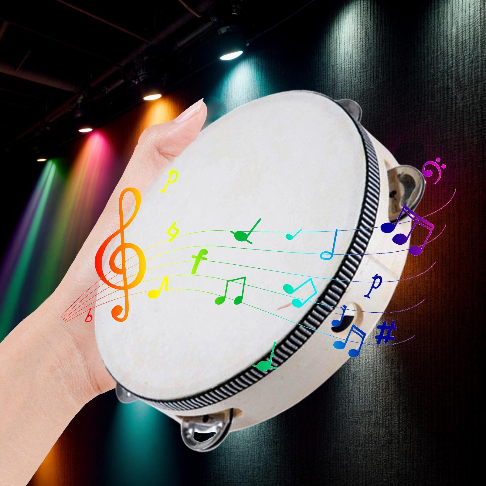 Tambourine For Kids 6 Inch Han - Kids Education And Recreation บทวิจารณ์และราคา
