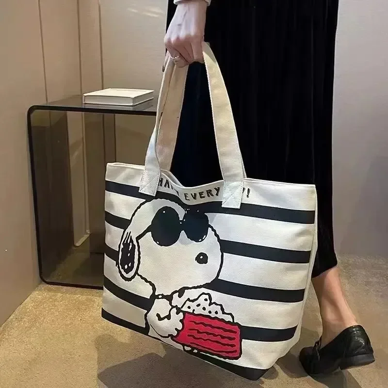 Snoopy Cartoon Large Capacity  - Kids Education School บทวิจารณ์และราคา