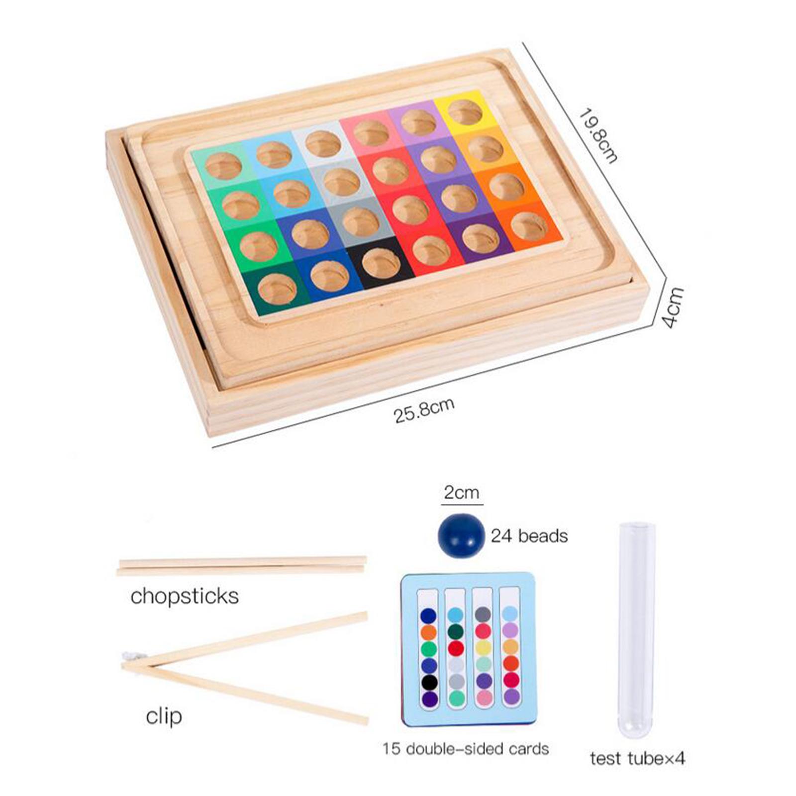 Clip Beads Test Tube Toys Educ - Kids Education Youtube บทวิจารณ์และราคา