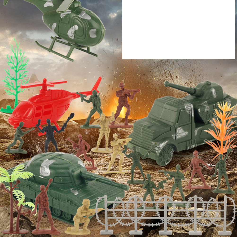 61Pcs Military Sand Table Set  - Kids Education Table บทวิจารณ์และราคา