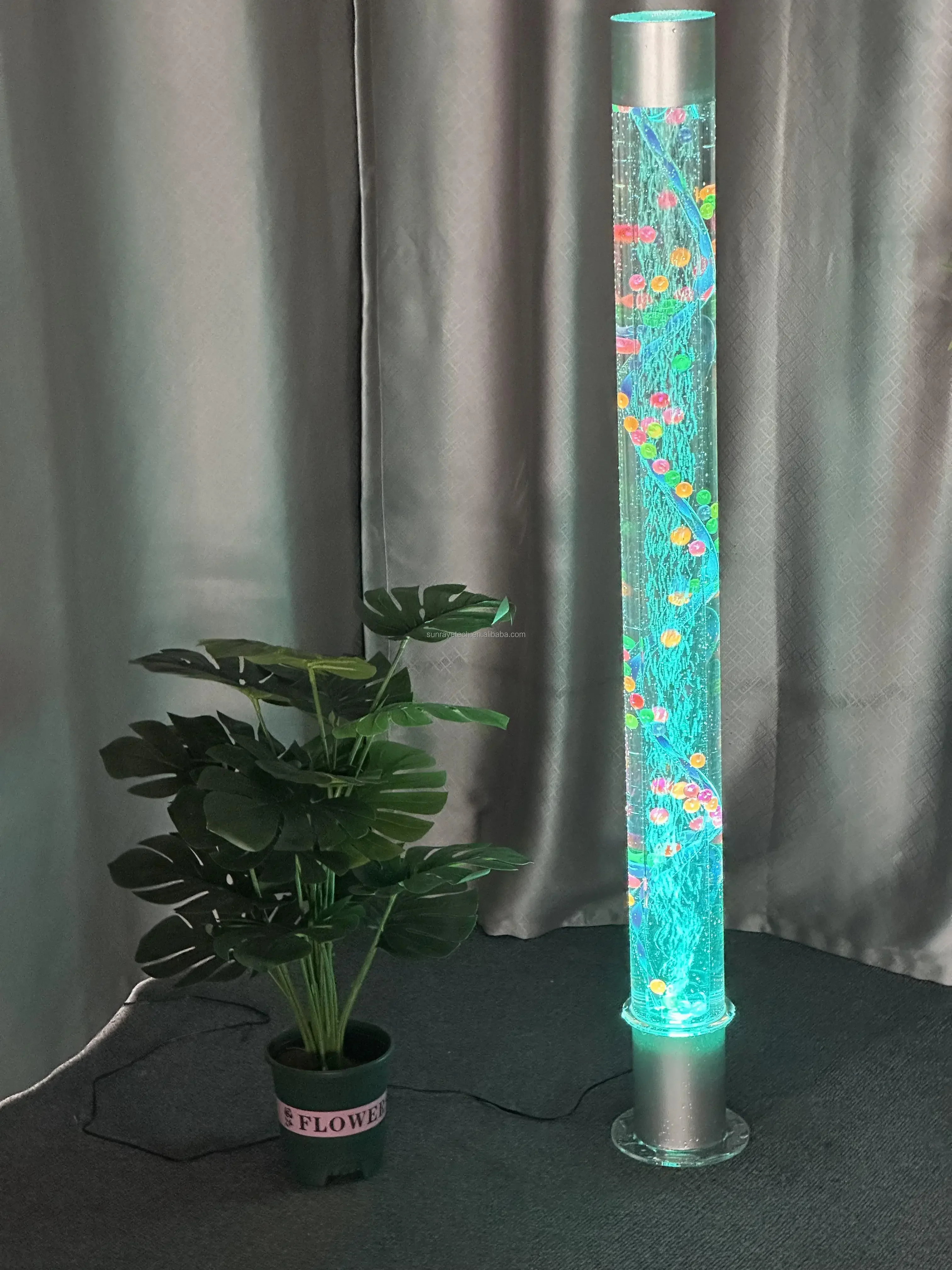 Floor Standing  Bubble Tube Cy - Kids Education Youtube บทวิจารณ์และราคา