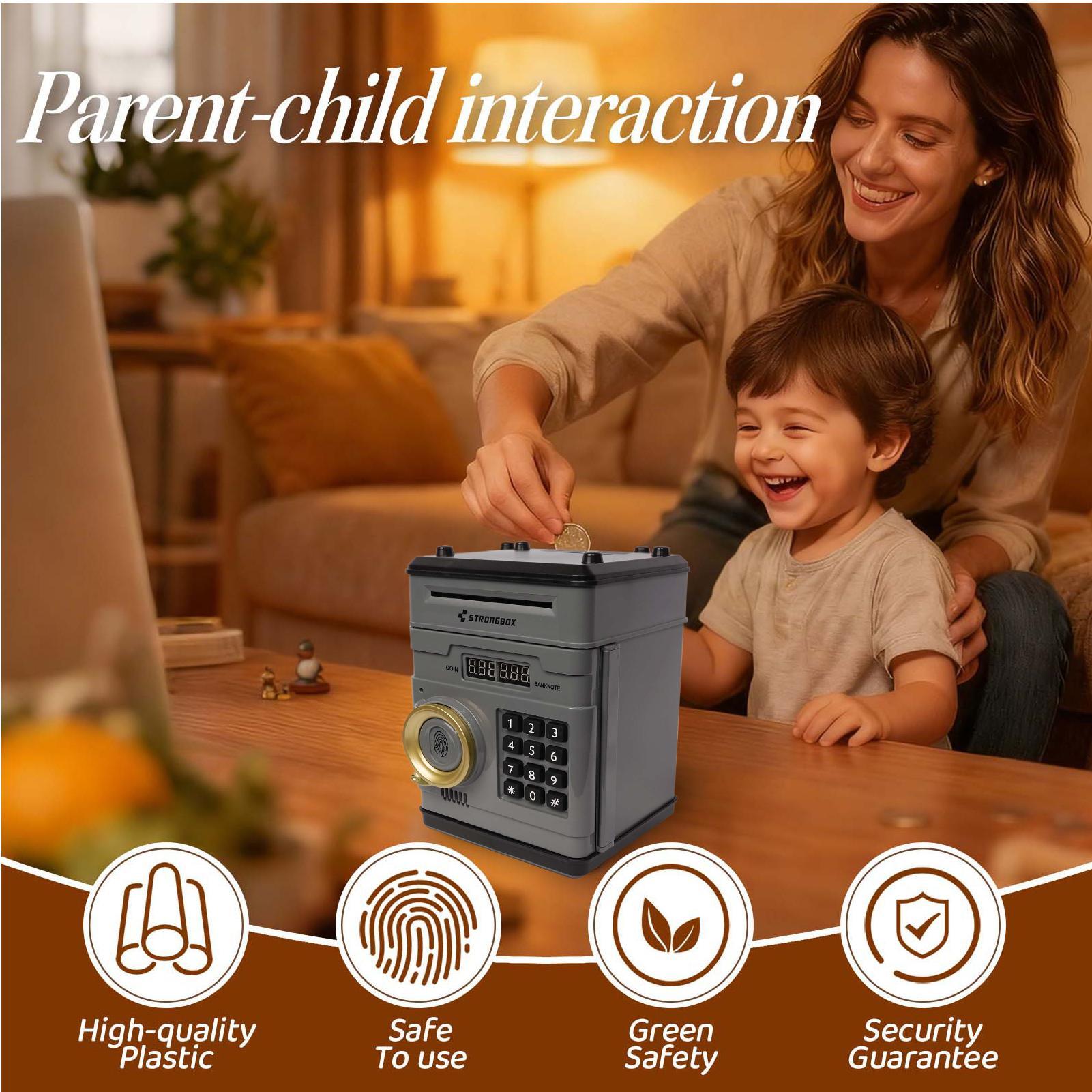 Electronic Money Bank Safe Box - Kids Education Savings บทวิจารณ์และราคา