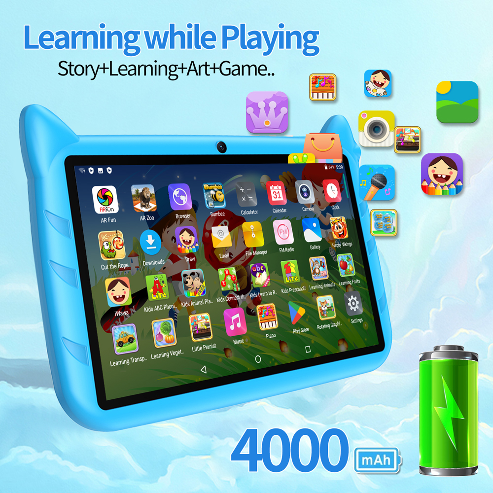 New 7 Inch Global Version 5G W - Kids Education Tablet บทวิจารณ์และราคา