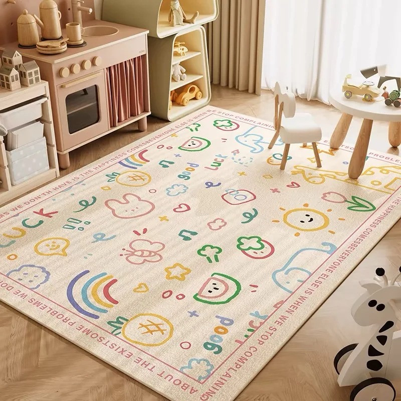 Cute Polka Dots Play Carpet Lo - Kids Education Room บทวิจารณ์และราคา