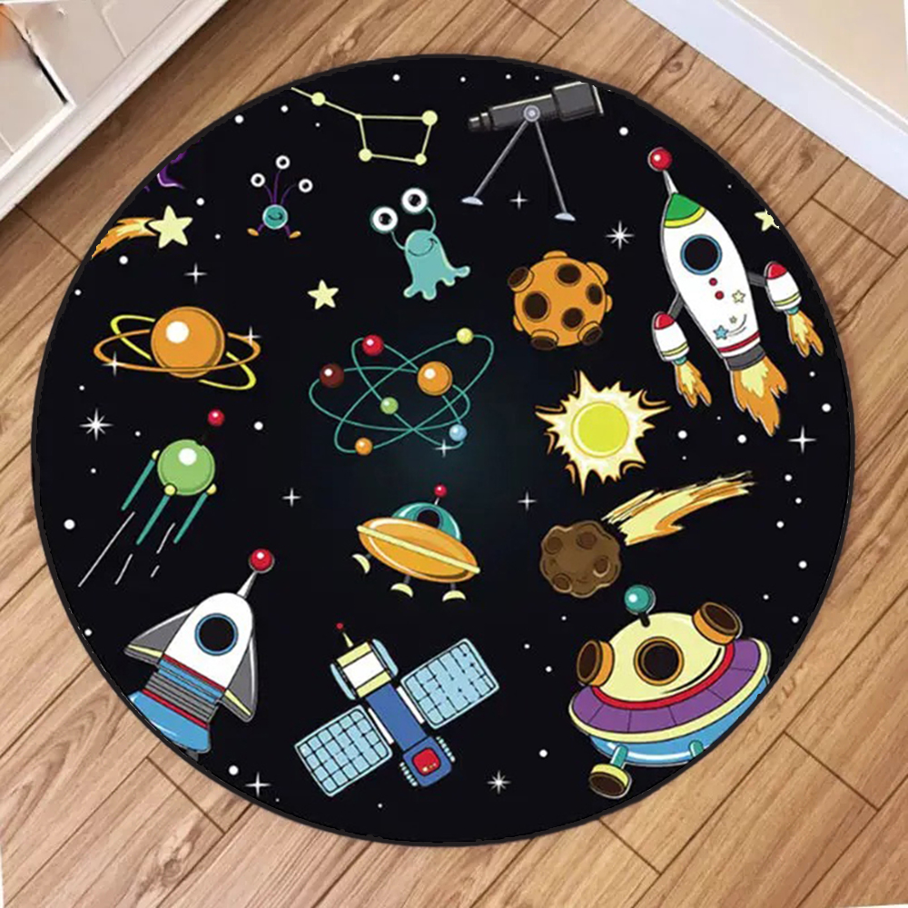 Kids Space Round Rug Collectio - Kids Education Room บทวิจารณ์และราคา