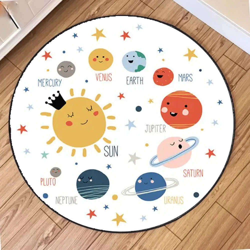 Kids Space Round Rug Collectio - Kids Education Room บทวิจารณ์และราคา